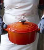 Le Creuset cast iron round casserole dish 30cm, UK version