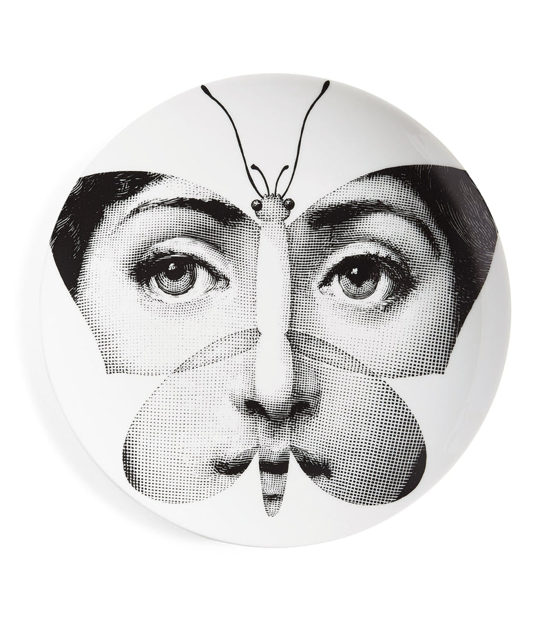 Fornasetti Tema e Variazioni ceramic wall plate 26cm - British product