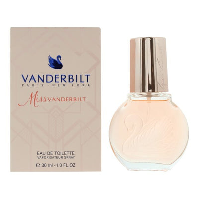 Gloria Vanderbilt Miss Vanderbilt Eau De Toilette Women's Fragrance 30ml