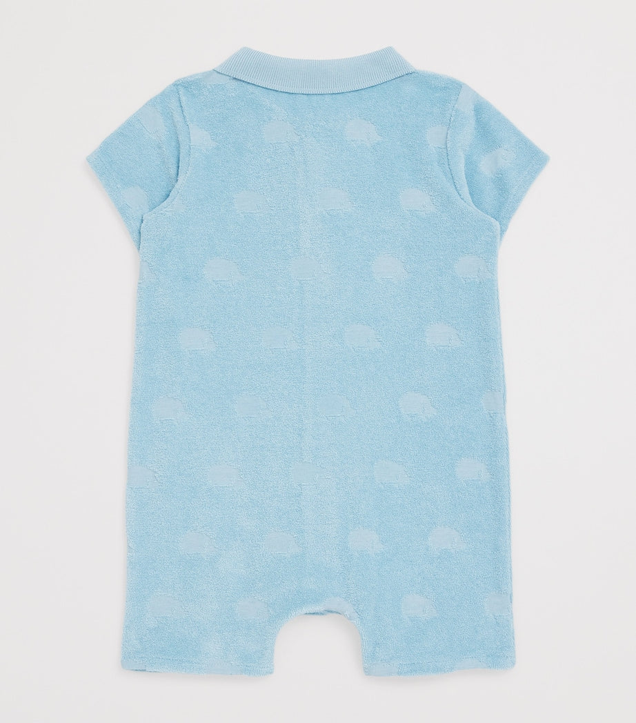 Tartine et Chocolat towelling jacquard playsuit for 1-18 months (British brand)