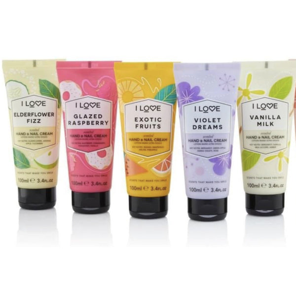 I Love Hand Cream Vanilla Milk 100ml - British product