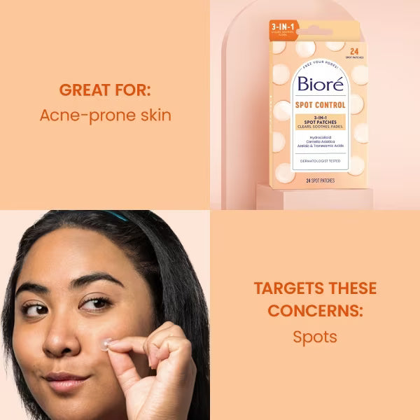Biore Spot Control Patch Azelaic and Tranexamic Acid - British product