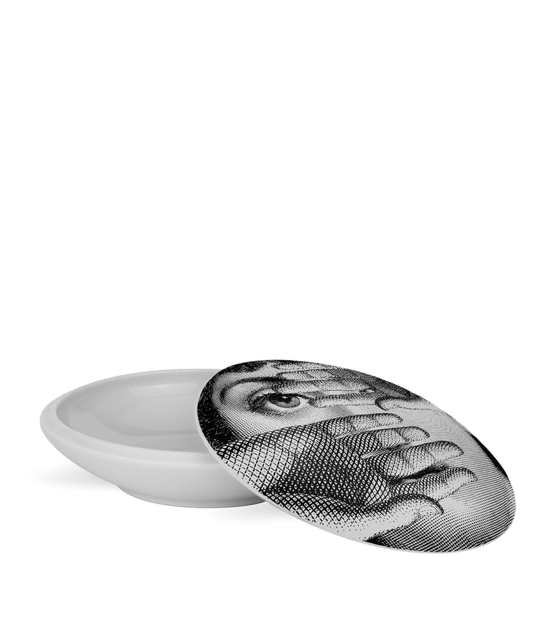 Fornasetti Tema e Variazioni No. 154 round box - British product