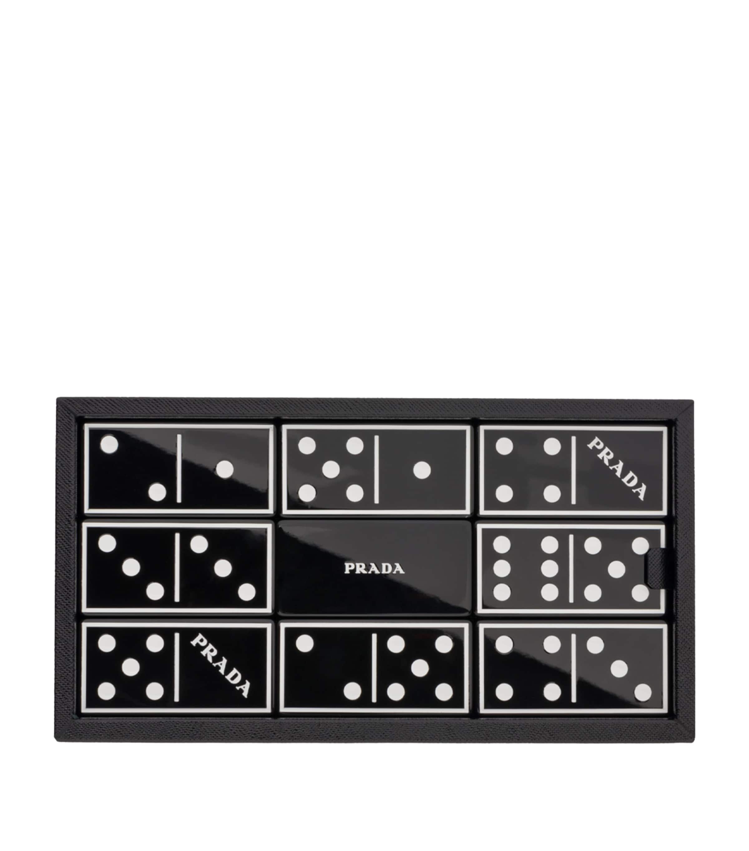 Prada Saffiano Leather Dominoes Set
