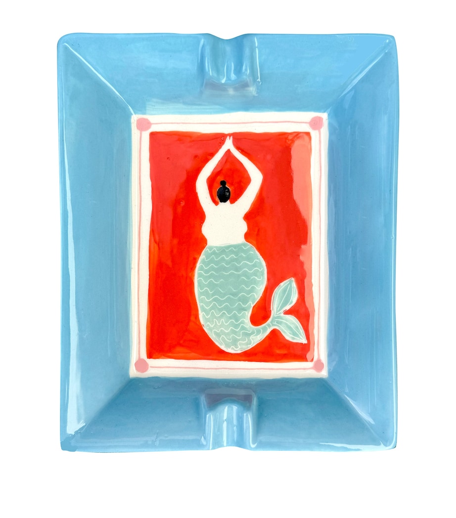 Laetitia Rouget mermaid ashtray 18.5cm, UK version