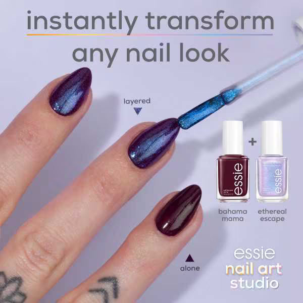 Essie nail art special effects topcoat 20 Astral Aura - British product