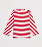 Comme Des Garçons children's stripe heart T-shirt 2-6 years - British product