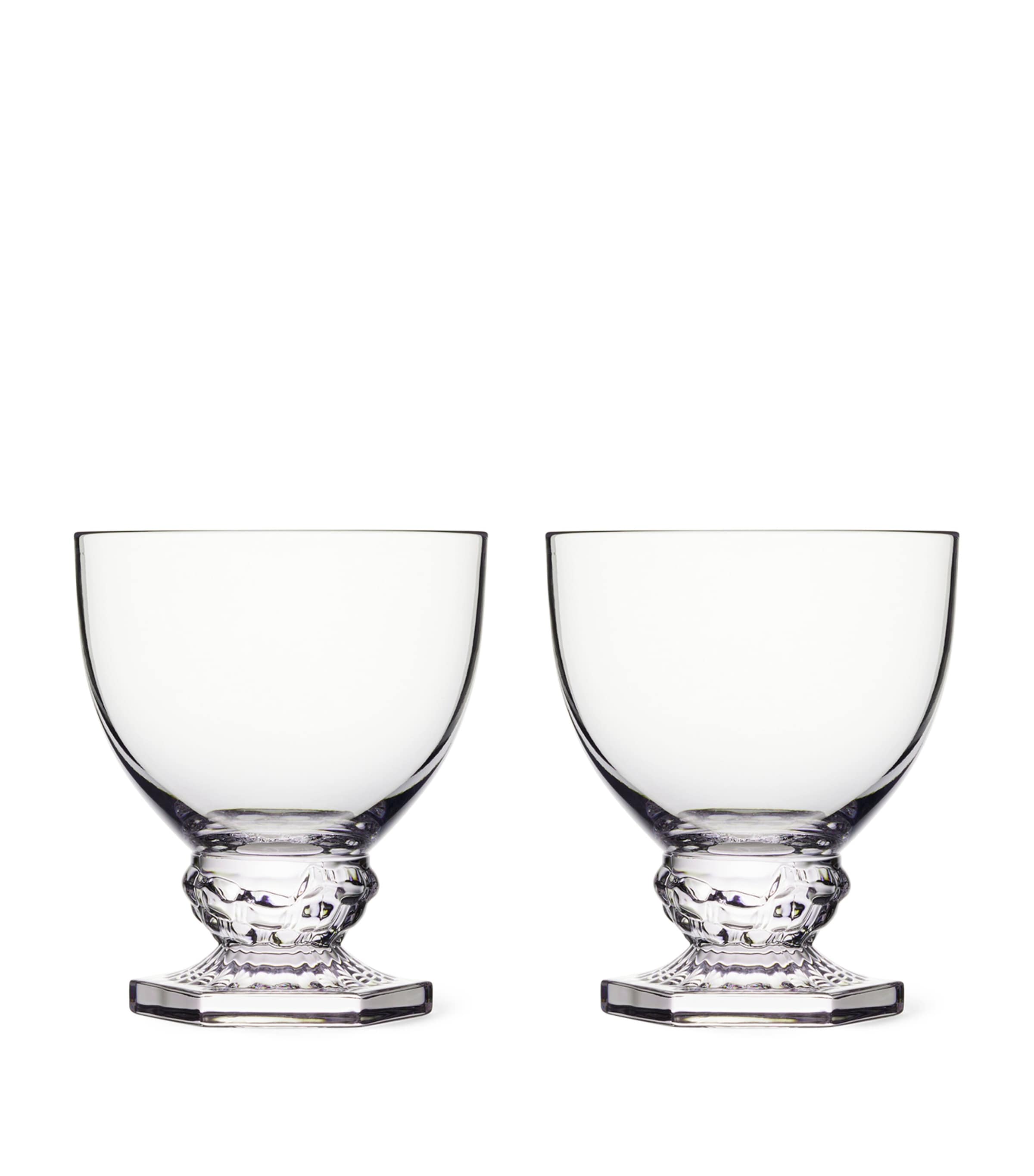 Royal Copenhagen Aurora 270ml water glasses, imported from the UK
