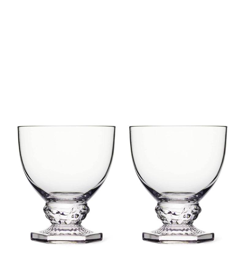 Royal Copenhagen Aurora 270ml water glasses, imported from the UK