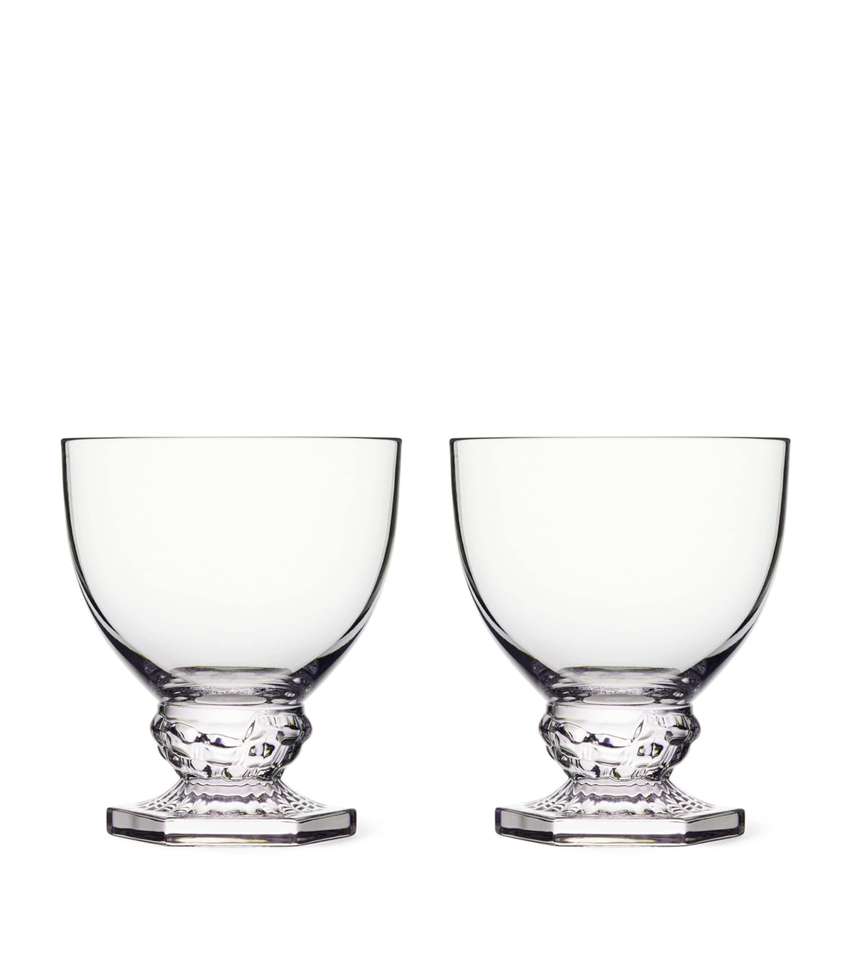 Royal Copenhagen Aurora 270ml water glasses, imported from the UK