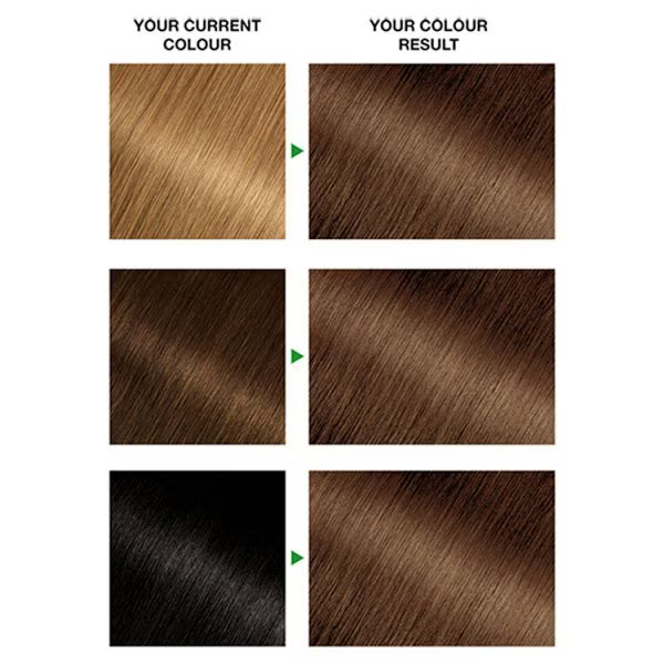 Garnier Nutrisse Golden Brown hair dye imported from the UK