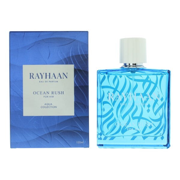 Rayhaan Ocean Rush Eau de Parfum 100ml, imported from the UK