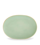 GINORI 1735 porcelain pickle dish verde 21.5cm, UK version