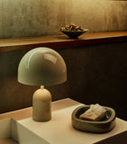 Tom Dixon portable bell table lamp with reflective stand (British brand)