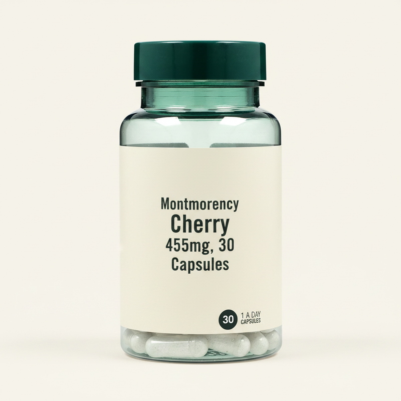 Holland Barrett Montmorency Cherry Capsules 435mg 30 Pack, UK version