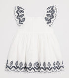 Patachou Cotton St Tropez baby dress for 6-36 months, imported from the UK