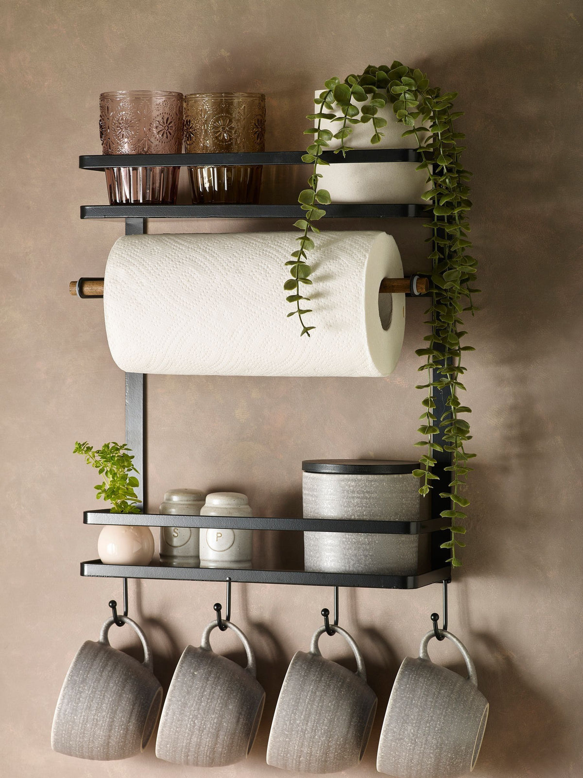 Black Bronx Wall Storage