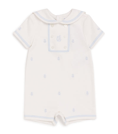 Ralph Lauren Kids Embroidered Playsuit (3-24 Months)
