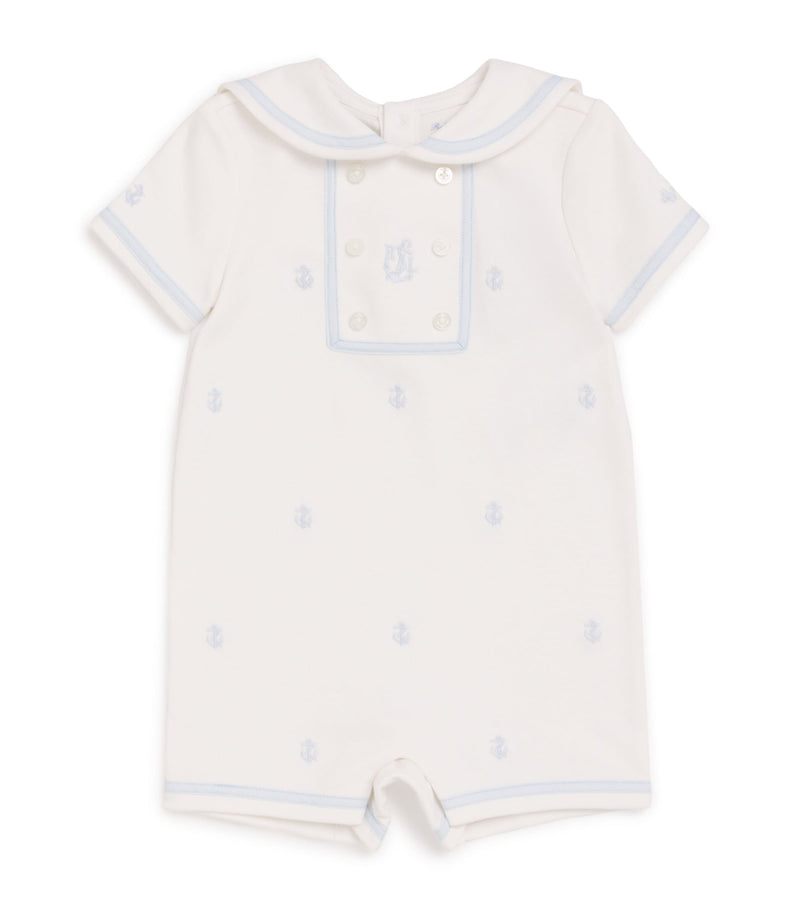 Ralph Lauren Kids Embroidered Playsuit (3-24 Months)