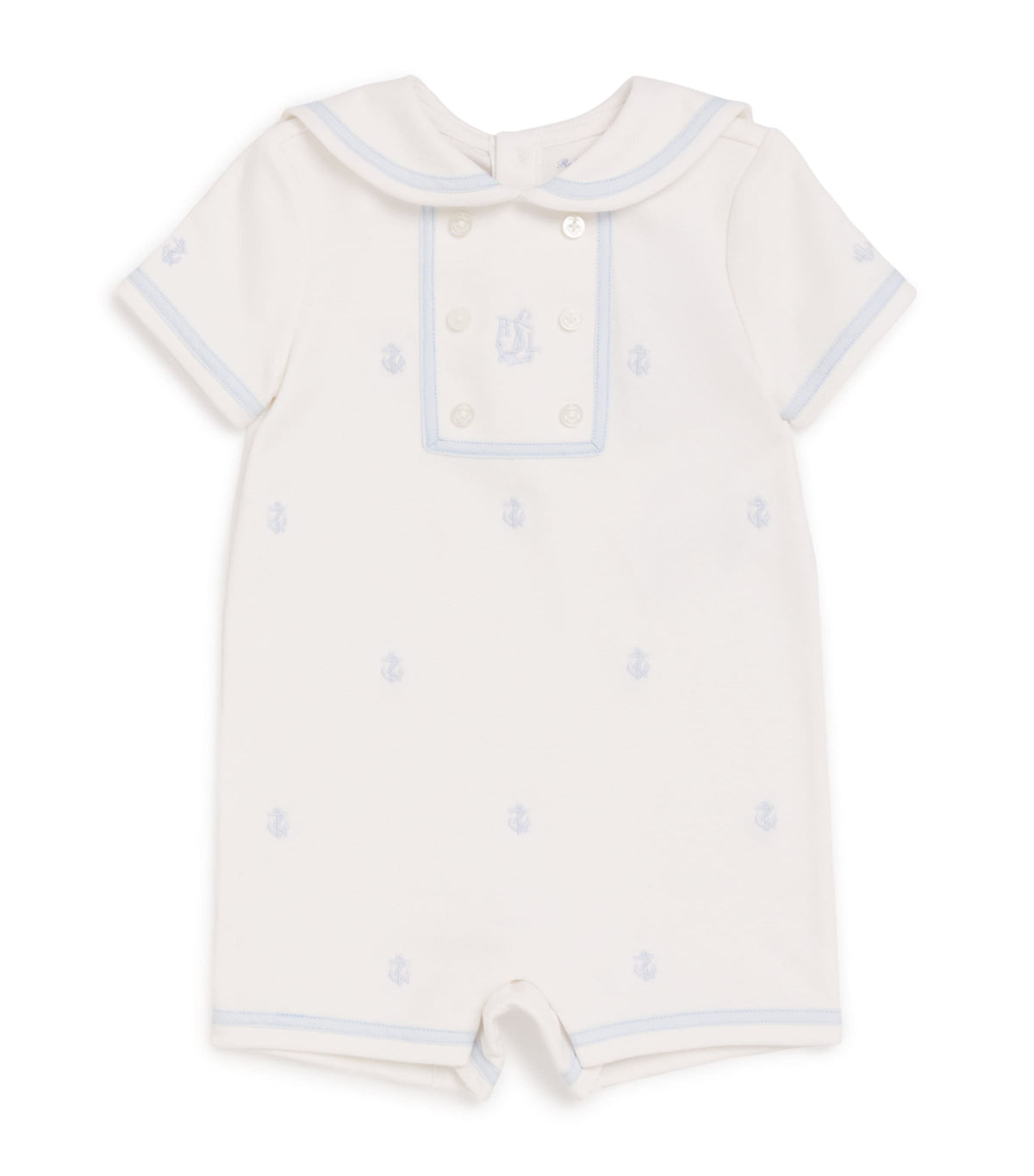 Ralph Lauren Kids Embroidered Playsuit (3-24 Months)