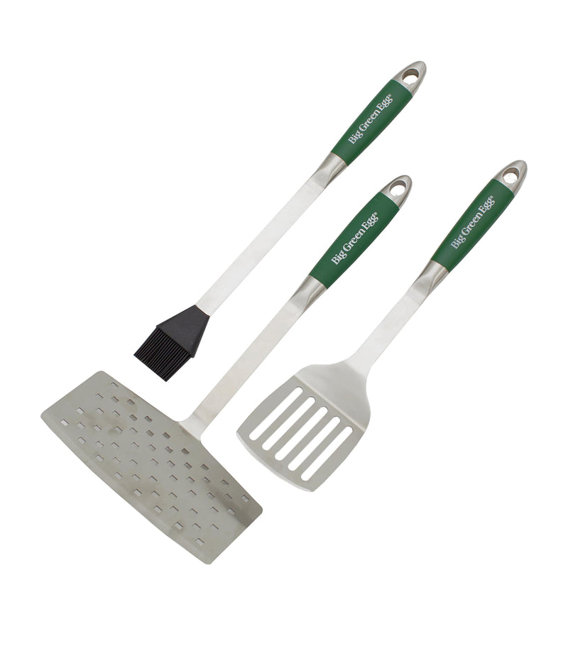 Big Green Egg BBQ utensil set - British product