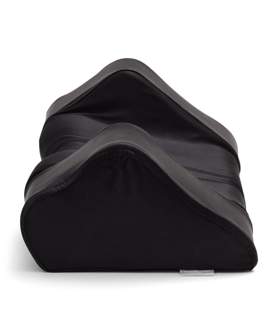 HYOUMANKIND Back Sleep Pillow with Silk Pillowcase 32cm x 57cm, UK version