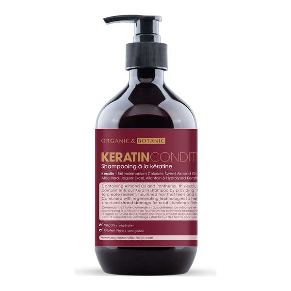 Organic & Botanic keratin conditioner 500ml , imported from the UK