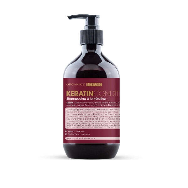 Organic & Botanic keratin conditioner 500ml , imported from the UK