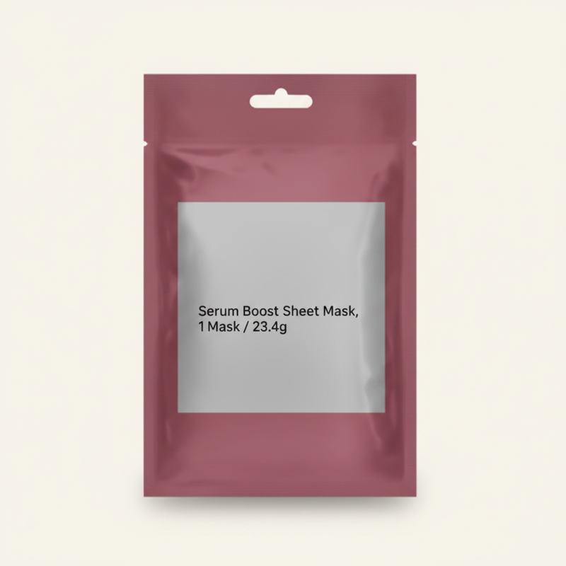 No7 Restore And Renew Serum Sheet Mask, imported from the UK
