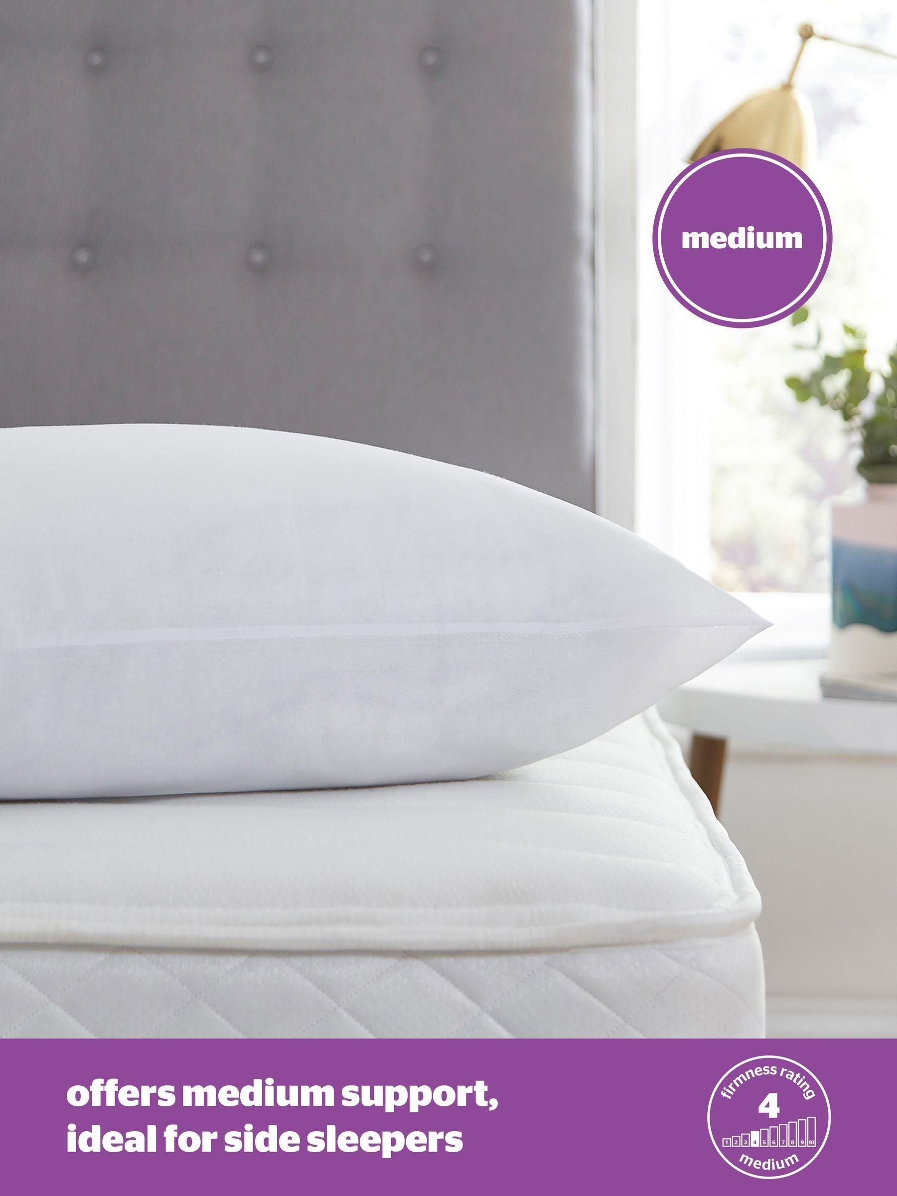 Silentnight Medium Deep Sleep Pillows 6 Pack (British brand)