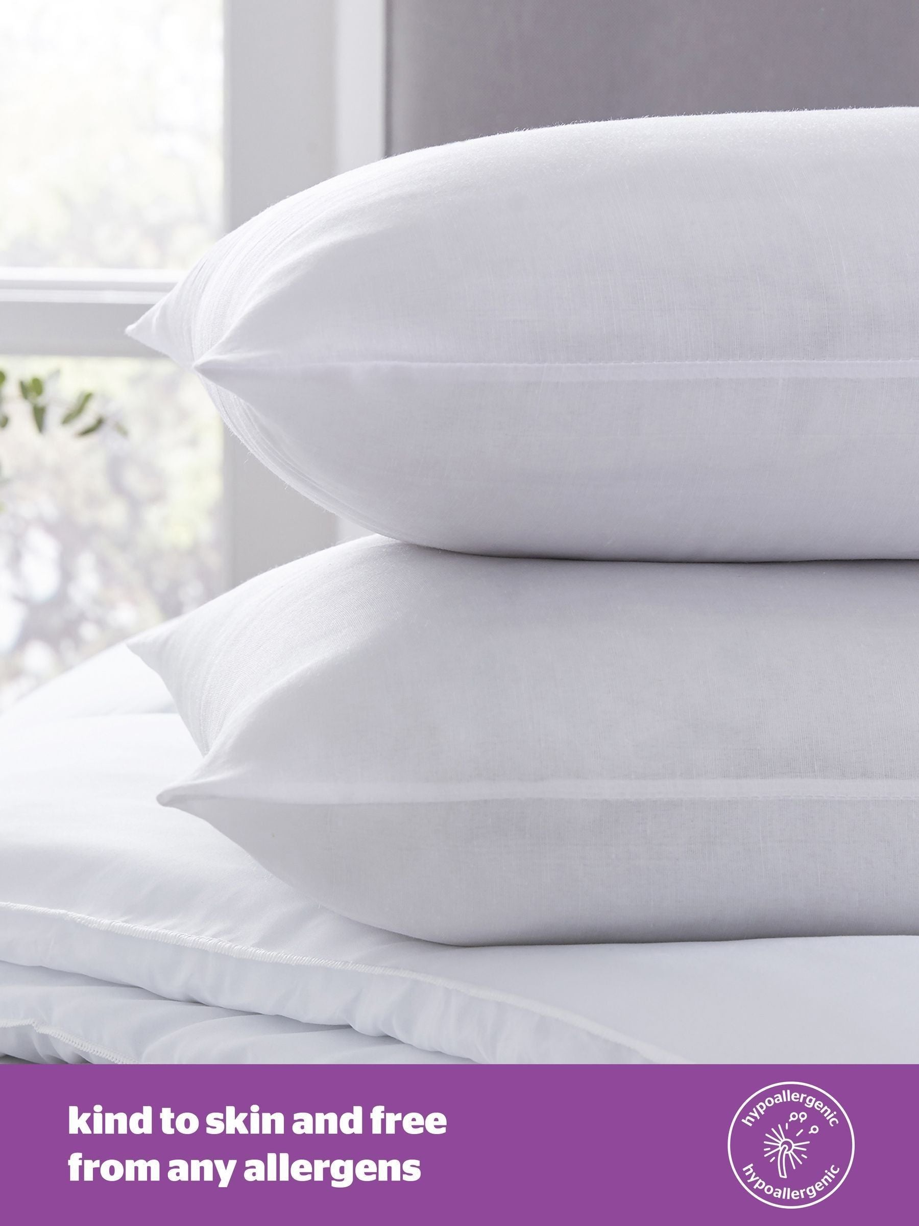 Silentnight Medium Deep Sleep Pillows 6 Pack (British brand)