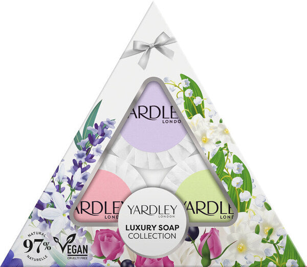 Yardley London Mini Luxury Soap Collection 3x50ml