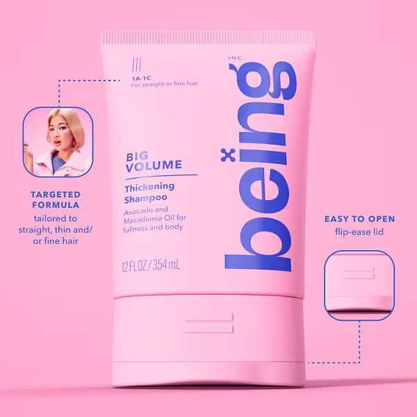 Being Volume Thickening Shampoo 354mL - British product
