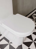 CROYDEX Eyre White FlexiFix Toilet Seat