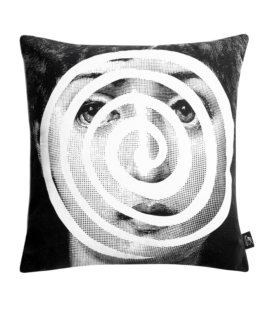 Fornasetti Tema e Variazioni No. 18-297 cushion 40cm x 40cm - British product