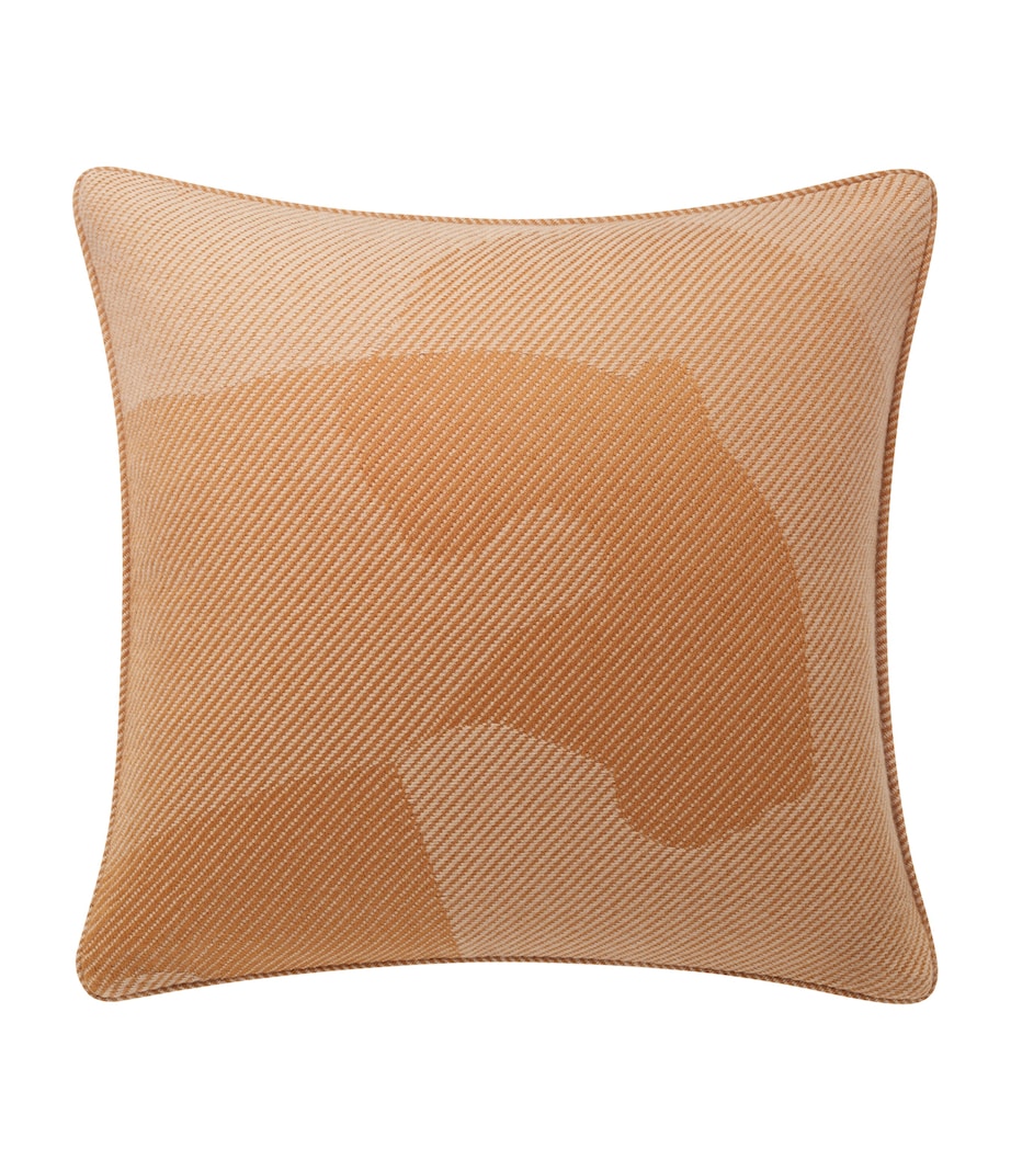 Cartier wool-cashmere Panthère de Cartier cushion 50cm x 50cm - British product