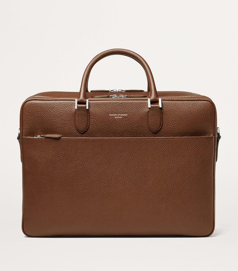 Aspinal Of London Leather 48 Hour Mount Street Travel Bag