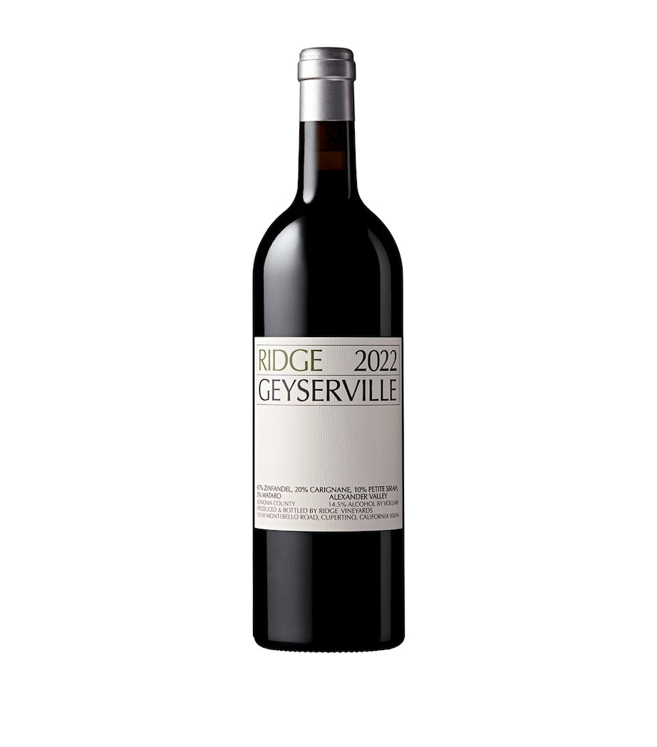 Ridge Geyserville 2022 Magnum red wine 150cl, imported from the UK