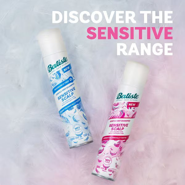 Batiste Sensitive Scalp Dry Shampoo 200ml - British product