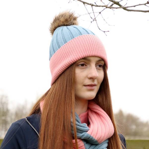 Hy Adult Synergy Luxury Beanie Hat with Turned Up Cuff Style, UK version