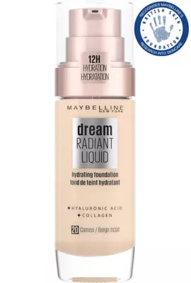 Maybelline Dream Radiant Liquid Hydrating Foundation with Hyaluronic Acid and Collagen - McGrocer