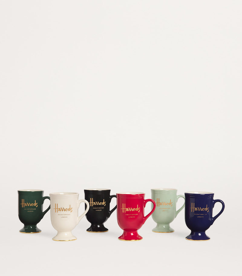 Harrods pedestal logo mug, UK version