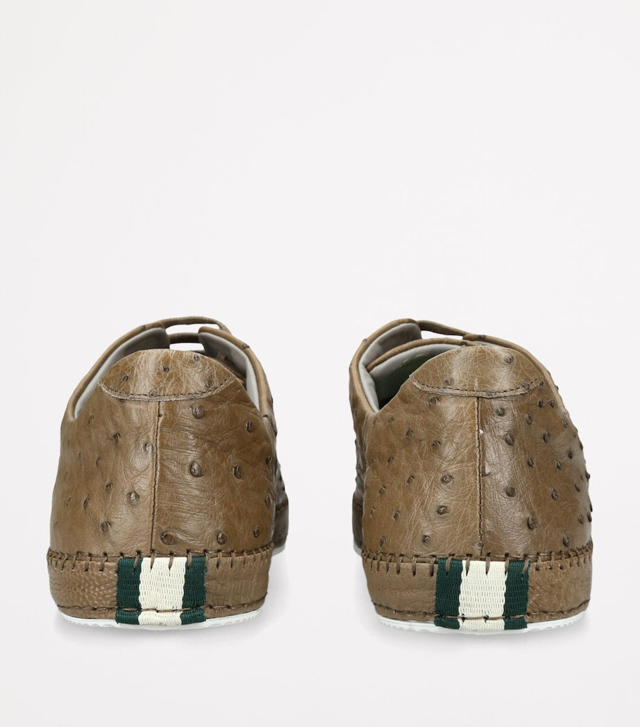 Brotini ostrich leather sneakers - British product