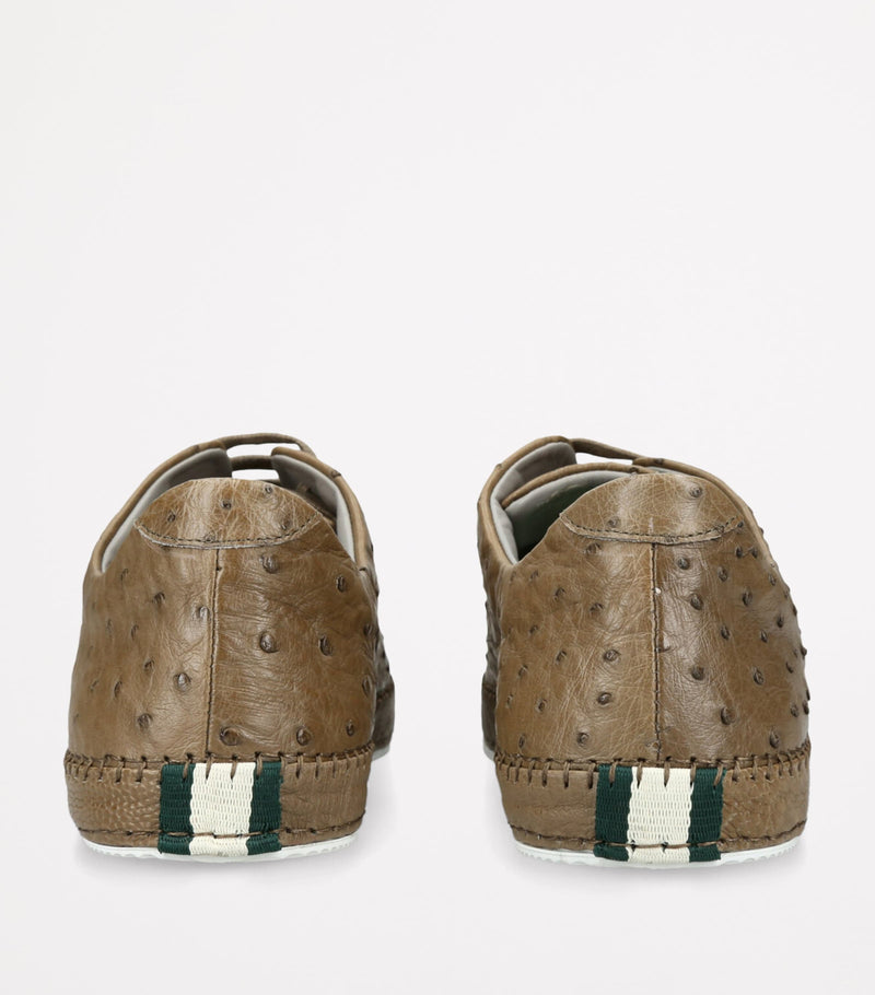 Brotini ostrich leather sneakers - British product