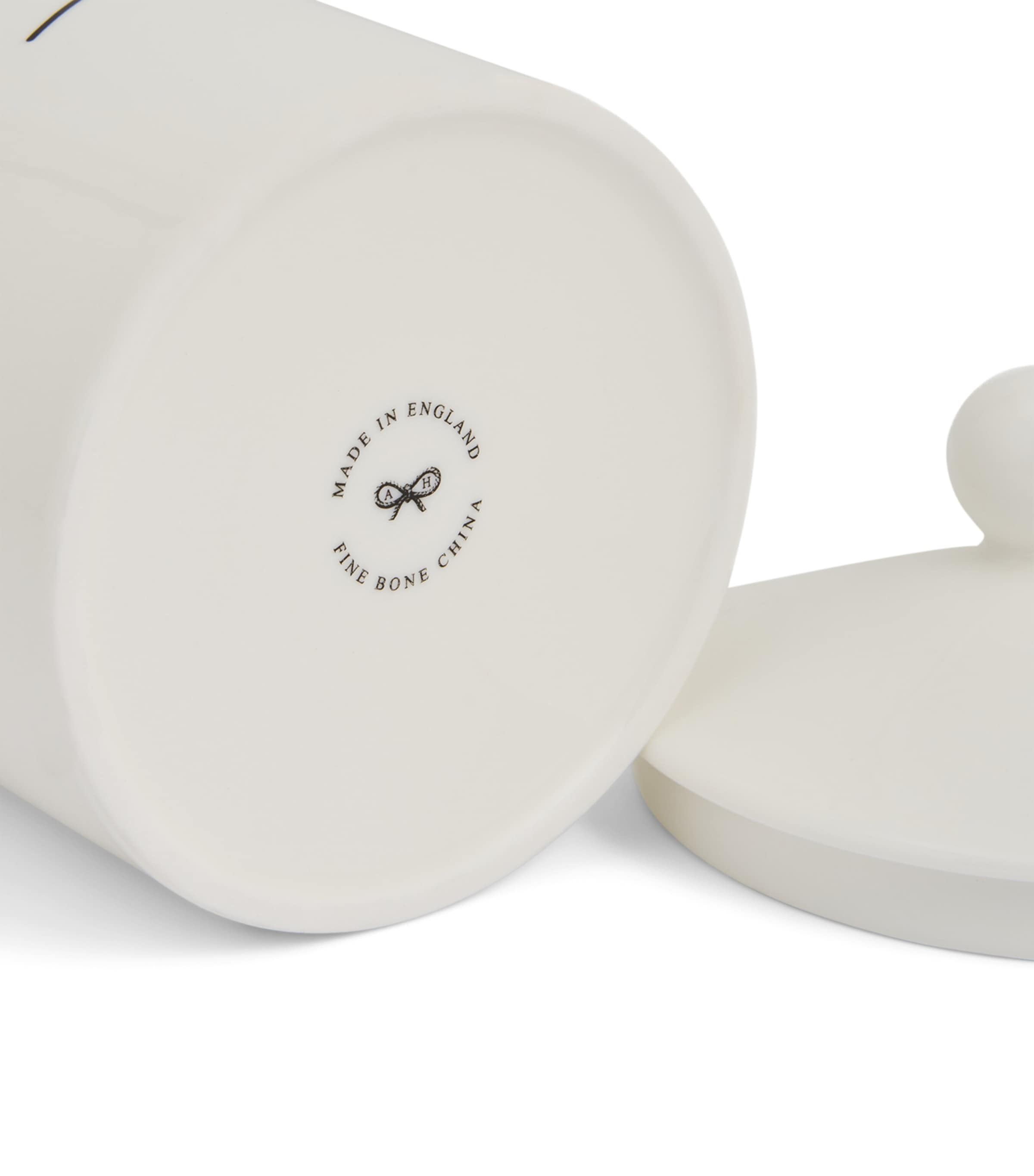 Anya Hindmarch bone china kitchen canisters - British product