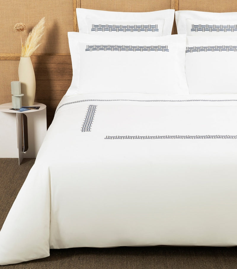 Frette Basket Weave Queen Duvet Cover 240cm x 220cm - British product