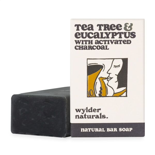 Wylder Naturals Tea Tree Eucalyptus Soap Bar 120g (British brand)