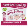 Kiddylicious melty buttons raspberry beetroot, imported from the UK