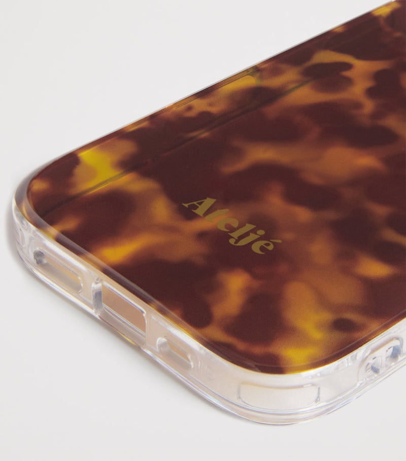 ATELJE Tortoiseshell iPhone case - British product