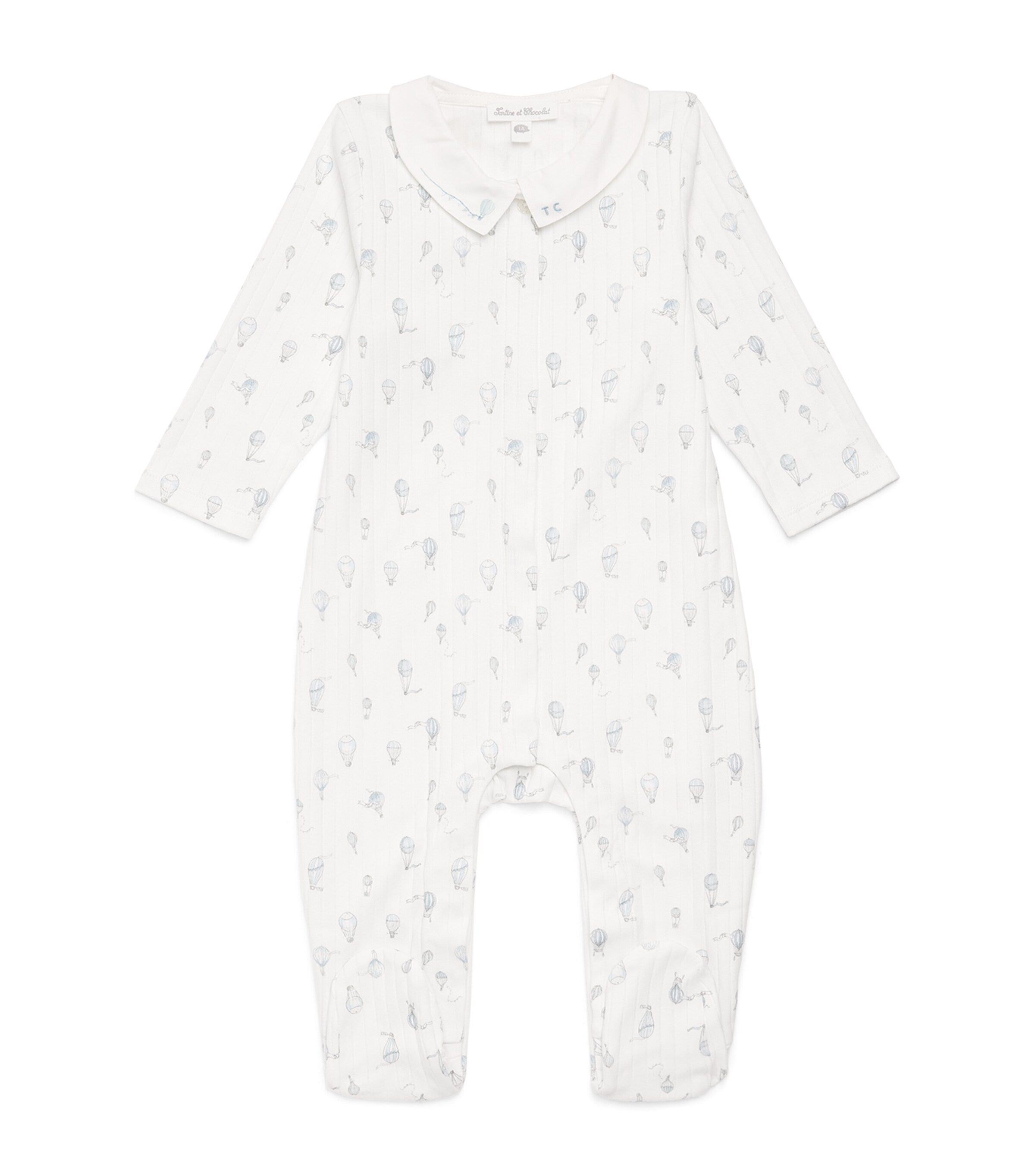 Tartine et Chocolat cotton printed all-in-one for 0-24 months (British brand)